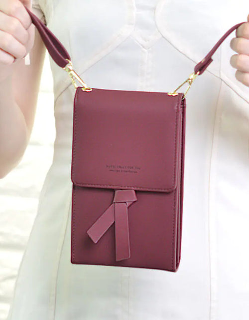 Load image into Gallery viewer, Shoulder Bag, Cell Phone Bag, Coin Purse, Crossbody Bag
