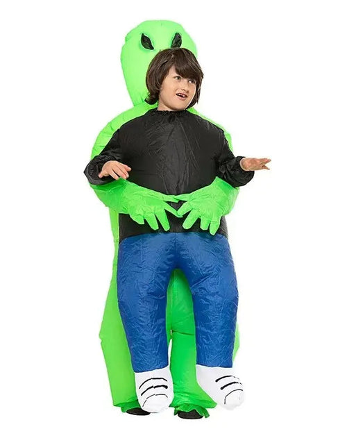 Load image into Gallery viewer, Adult Alien Inflatable Costume Kids Party Cosplay Costume Funny Suit Anime Fancy Dress Halloween Costume
