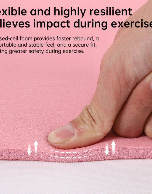 Load image into Gallery viewer, Extra-long mat: 200cm×80cm×20mm. For yoga, fitness, gym, home Pilates &amp; floor sleeping.
