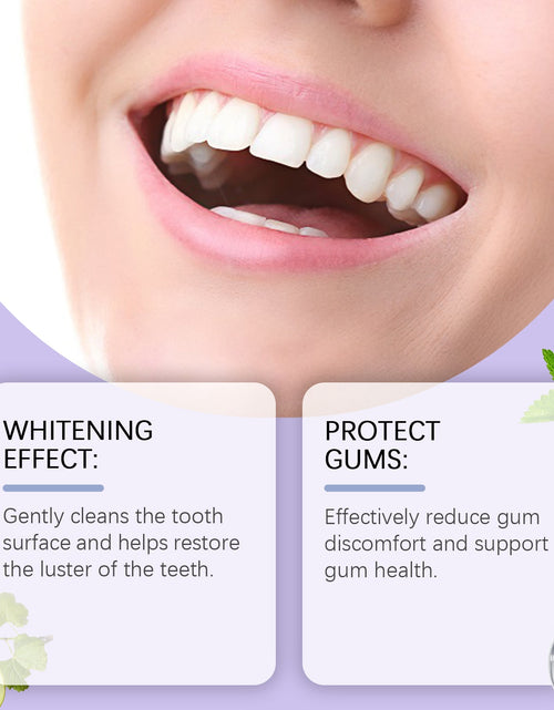 Load image into Gallery viewer, Oralhoe Purple Brightening Tooth Powder Gentle Mouth Cleanser Fresh Breath Cleanser Teeth Care
