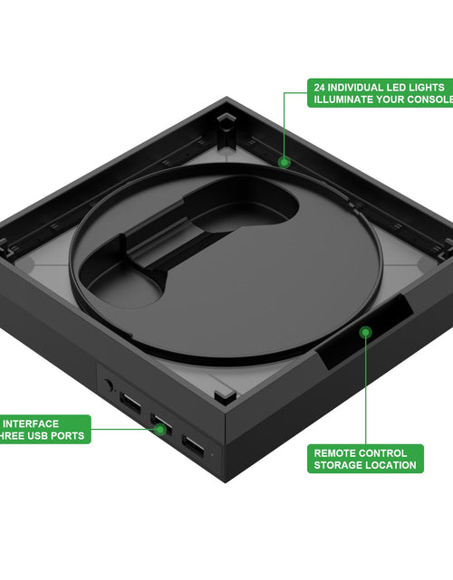 Load image into Gallery viewer, XBOX Series X/S controller, host, ambient lighting effect, RGB seven color luminous base, game peripheral accessories
