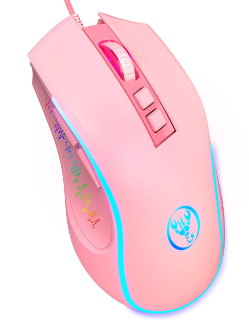Load image into Gallery viewer, X100 wired gaming mouse with colorful glowing e-sports office mouse adjustable 3600dpi
