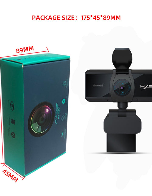 Load image into Gallery viewer, Computer video computer camera with 5 million autofocus and support for 720P1080P video
