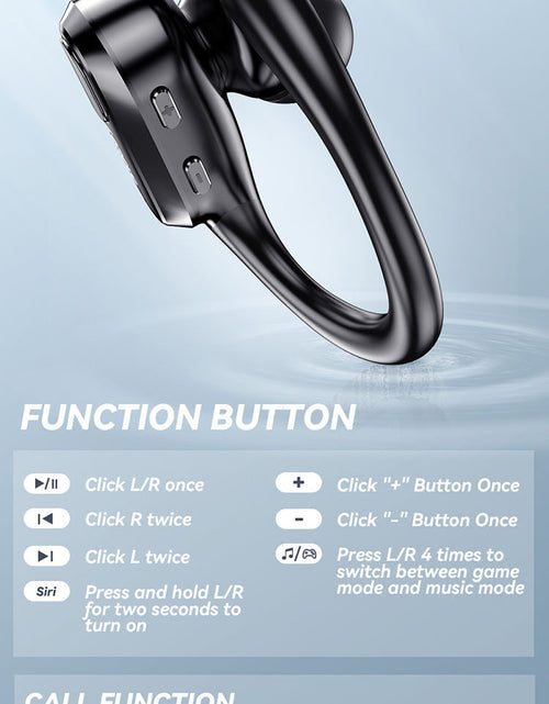 Load image into Gallery viewer, XT80 over the ear wireless Bluetooth earphones with ultra long battery life sports noise reduction TWS Bluetooth earphones
