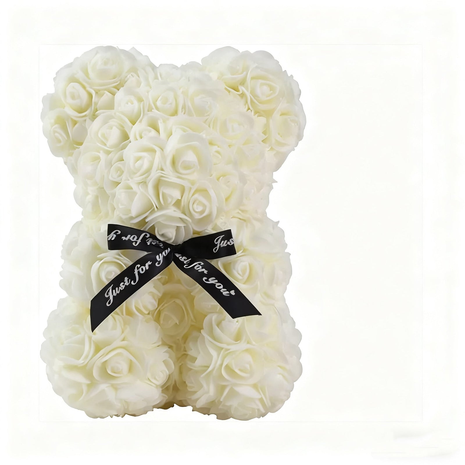 Mother's Day Gift 25cm Foam Flower Bear PE Rose Flower Bear PVC Gift Box Valentine's Day Cross-border Bestseller
