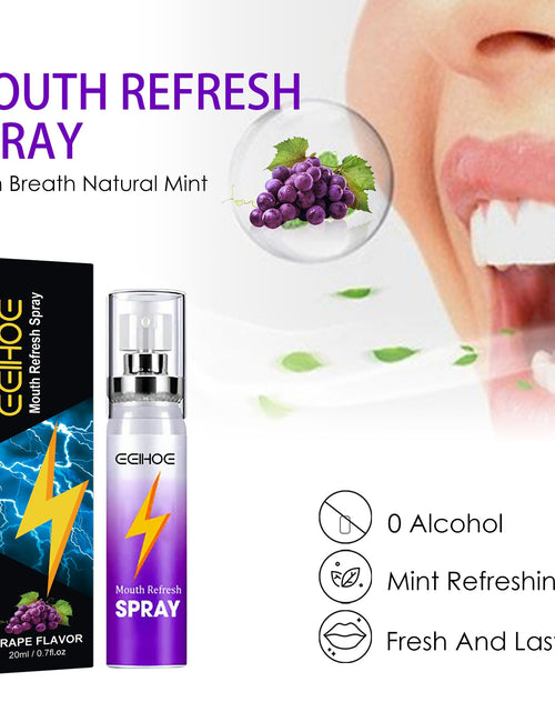 Load image into Gallery viewer, Fresh Mouth Spray, Clean Bad Breath Fresh Breath Fragrance Portable Spray
