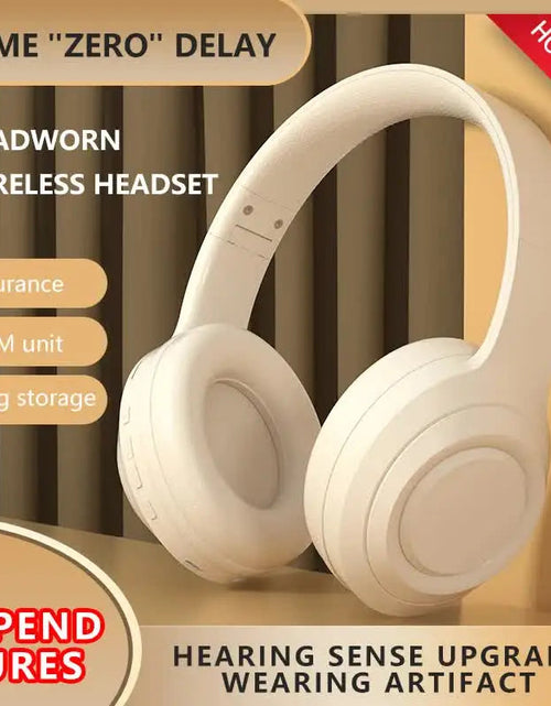 Load image into Gallery viewer, Bluetooth Earphones Music Active Noise Reduction Bluetooth Headwear Bluetooth Earphones
