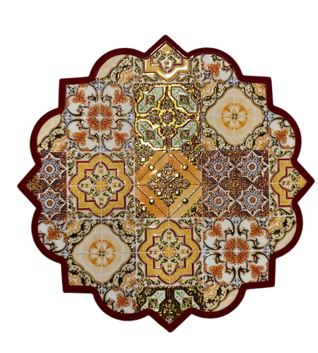 Vintage Ceramic Decorative Trivet