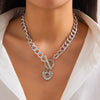 01  White K Necklace  6848