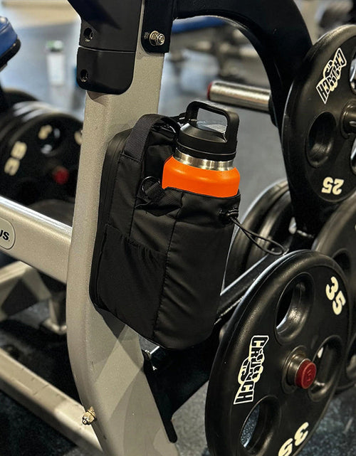 Load image into Gallery viewer, Magnetic Sling Bag for Men &amp; Women. Ideal as a gym, travel, and work bag. Keeps your belongings off the dirty gym floor.
