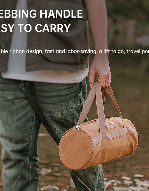 Load image into Gallery viewer, Outdoor Camping Accessories Storage Bag Tent Wind Rope Nail Tool Storage Bag Camping Portable Nail Bag Cylinder Bag
