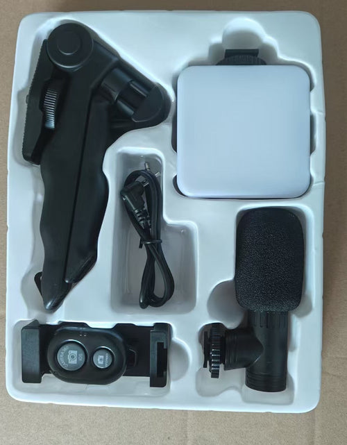 Load image into Gallery viewer, Desktop Beauty Leg Pocket Fill Light with Microphone Set Single Reflex Conference Lamp Handheld Photography with Microphone
