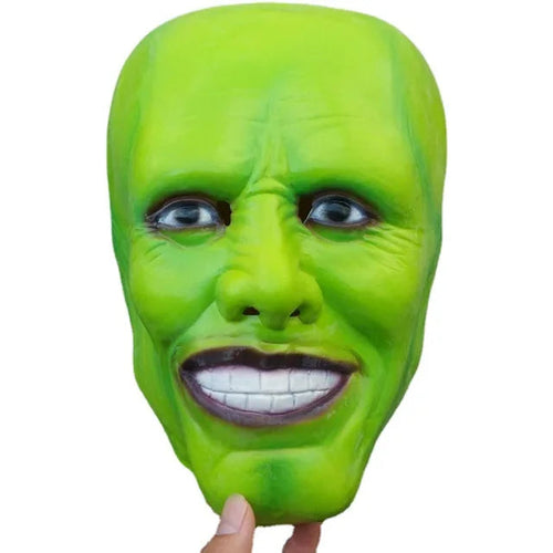 Load image into Gallery viewer, The Mask Cosplay Costume Halloween Carrey Cosplay Uniform Anime Costumes Yellow Trench Hat Carnival Party Jim Clown Mask for Men

