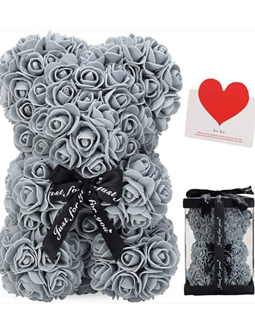 Load image into Gallery viewer, Mother's Day Gift 25cm Foam Flower Bear PE Rose Flower Bear PVC Gift Box Valentine's Day Cross-border Bestseller
