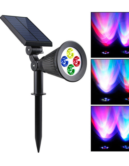 Load image into Gallery viewer, Garden Landscape Light Solar 4led Lawn Light Outdoor Landscape Lighting Spotlight Solar Plug-in Light Solar Light
