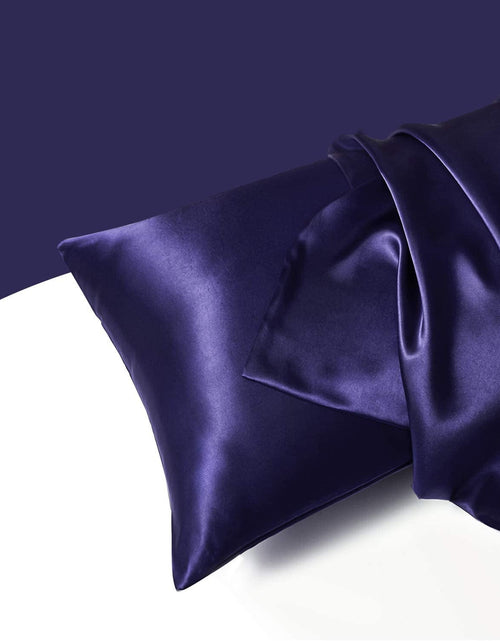 Load image into Gallery viewer, Simulation silk solid color polyester pillowcase envelope pillow pillow cases pillow pair multi-color

