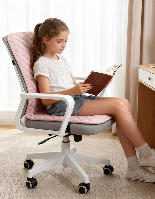 Load image into Gallery viewer, Heated Seat Cushion, 220V Electric Mat, Office Chair Warmer, Smart Timer, Integrated Backrest
