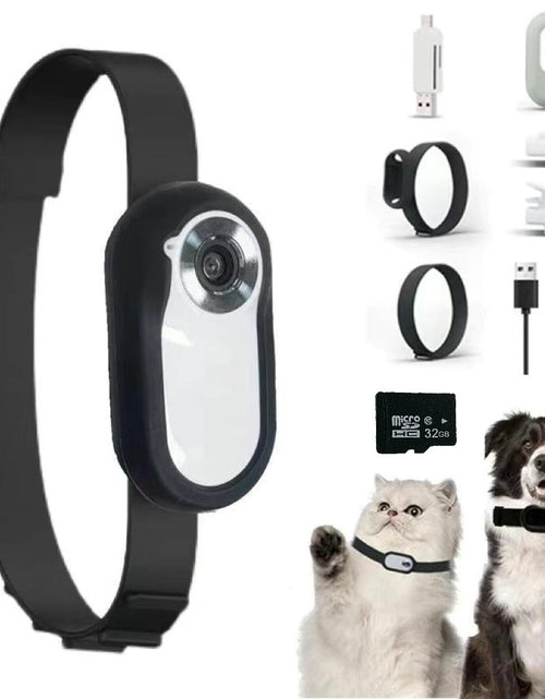 Load image into Gallery viewer, Portable Camera Magnetic Collar Clip Thumb Sports Camera HD Outdoor Pet Camera Portable Cycling Recorder
