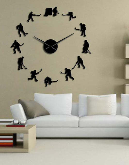 Load image into Gallery viewer, Frameless DIY Wall Clock 3D Mirror Wall Sticker
