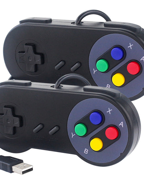 Load image into Gallery viewer, Raspberry Pi USB Gaming Controller Retro Plug and Play PC Controller Arcade Game SNES Controller
