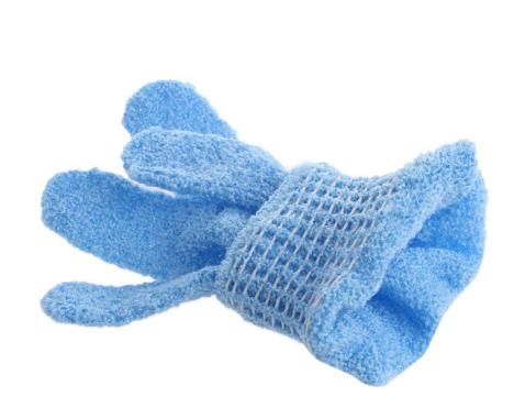 Load image into Gallery viewer, 1Pc Shower Bath Glove Exfoliating Wash Skin Spa Massage Body Back Scrub Scrubber

