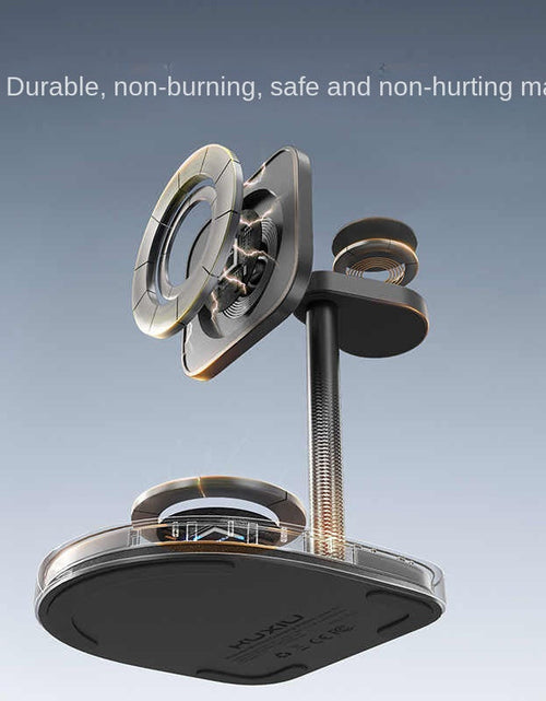 Load image into Gallery viewer, KUXIU X85 3-in-1 Basketball Magnetic Wireless Charger Compatible with Apple Family Bucket, Giving Boyfriend a Good Item
