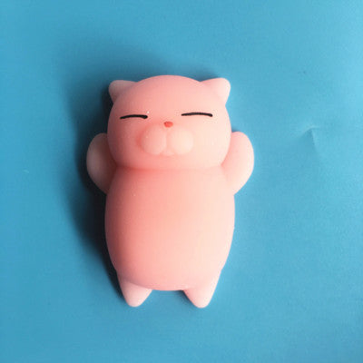 Load image into Gallery viewer, Squishy Soft Cute Cat Wipes Antistress Boot Ball Decompression Sticky Eliminate Pets Fun Stress Squishies Squeeze Friet Kit Toys
