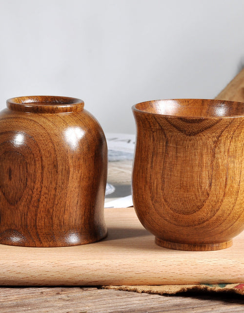Load image into Gallery viewer, Natural Simple Sour Date Wooden Cup Water Cup Tea Ceremony Tea Cup
