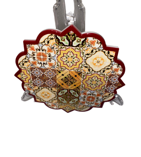 Vintage Ceramic Decorative Trivet