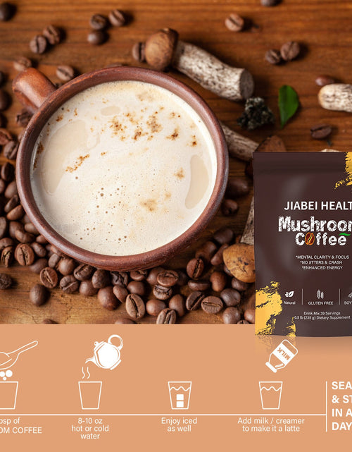 Load image into Gallery viewer, Mushroom Coffee Bagged Mushroom King Small Turkey Tail Mushroom Coffee
