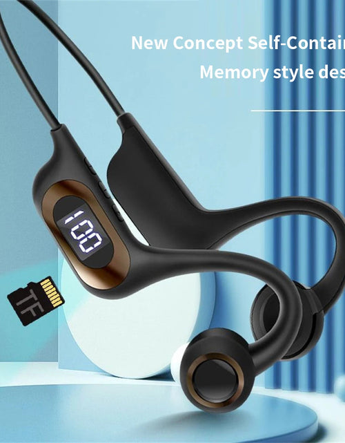Load image into Gallery viewer, AKZ-G3 Bone Conduction Second Generation Air Conduction Earphones Wireless Bluetooth Earphones Sports Running
