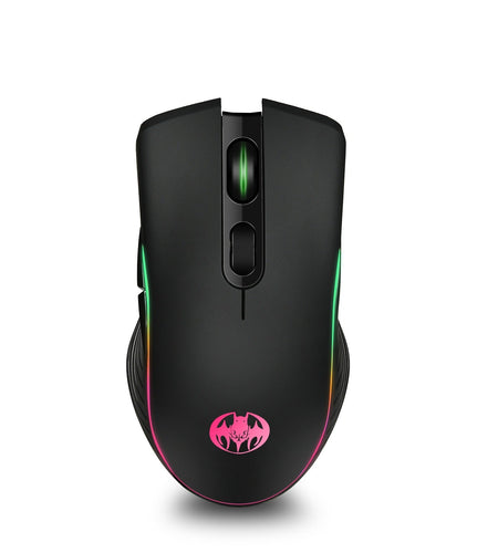 2.4G Wireless Charging Mouse/Colorful Luminous Battery Storage Wireless Charging Wireless Luminous Mouse