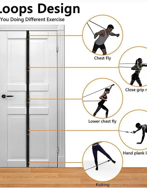 Load image into Gallery viewer, Upgrade Door Anchor Strap for Resistance Bands Exercises Anchor Gym Attachment for Home Fitness Portable Door Band Resistance
