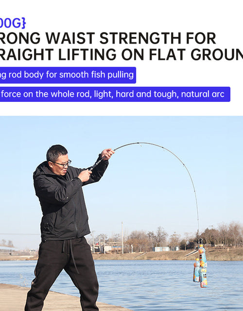 Load image into Gallery viewer, Portable Ultra - Short Carbon Fiber Telescopic Fishing Rod: 1.5m/1.68m/1.8m Options, Ideal for Sea Fishing with 32cm - Related C
