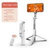 Q03S-White 76CM (Aluminum Alloy Tube + Tri-color Fill Light)
