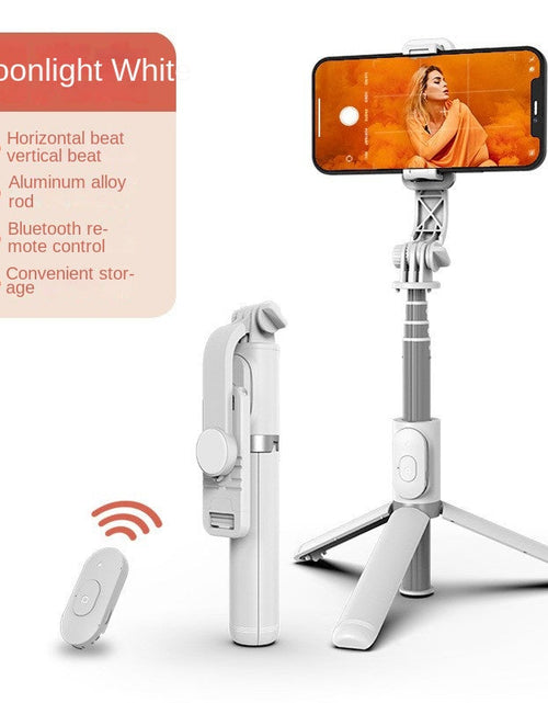 Load image into Gallery viewer, Wholesale Bluetooth Selfie Stick with Fill Light Extended Universal Phone Live Streaming Tripod
