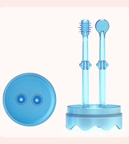 Baby Toothbrush Tongue Coating Baby Teeth Deciduous Teeth Silicone Newborn Early Brush