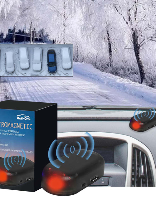 Load image into Gallery viewer, Automotive Snow Removal Tools, Glass Deicing Snow Melting Fast Portable Mini Deicer
