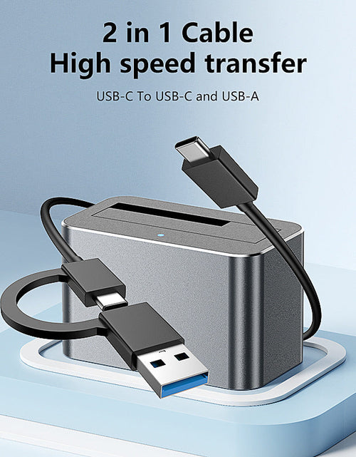 Load image into Gallery viewer, SAS/SATA Universal Hard Disk Base 2.5-3.5-inch 20TB Desktop Type-C Hard Disk Box 3.0
