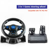 Three in one gaming steering wheel
