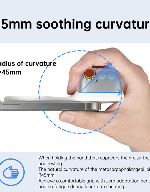 Load image into Gallery viewer, MagSafe Compatible Fun Photography Grip: MFi Certified Wireless Bluetooth Stabilizer for Shake-Free Shooting
