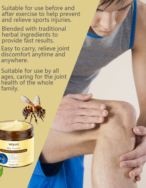 Load image into Gallery viewer, Wiyun Bee Venom Joint Care Cream Gentle And Soothing Wrist Knee Massage Body Topical Daily Care Cream
