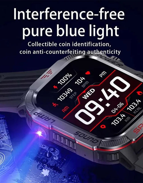 Load image into Gallery viewer, GZYR 2.01" Screen Smart Watch Men Bluetooth Call 600 mAh Sports Waterproof Heart rate Blood Oxygen SmartWatch For Huawei Xiaomi
