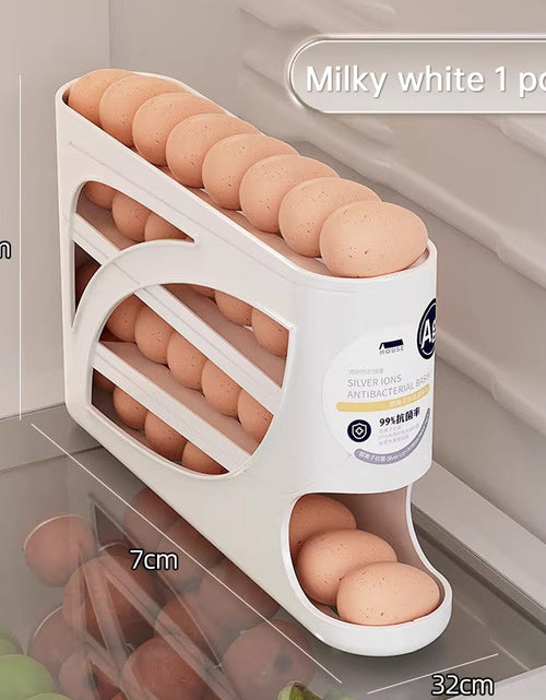Load image into Gallery viewer, Slide-Roll Egg Box (Fridge Side Door Special Fresh-Keeping)
