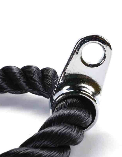 Load image into Gallery viewer, Triceps trainer biceps pull rope single double-headed rope down pull rope gantry fitness down pressure rope
