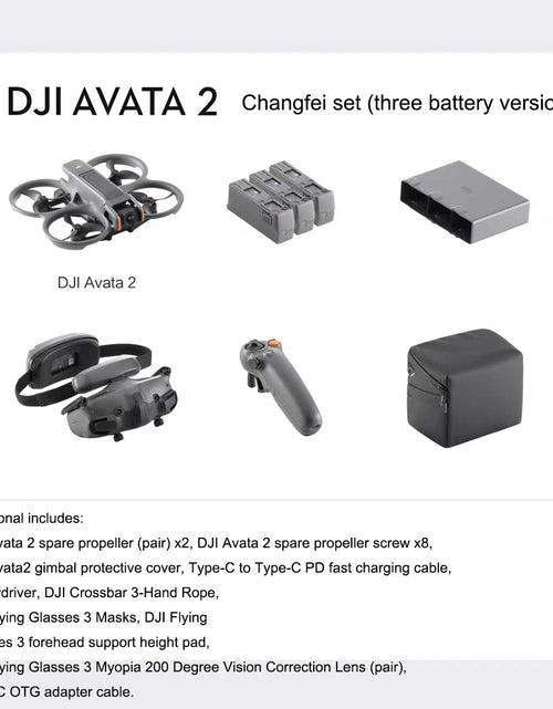 Load image into Gallery viewer, DJI Avata 2 First Perspective Aerial Photography Drone Flight Glasses Sensory Control Immersive Flight
