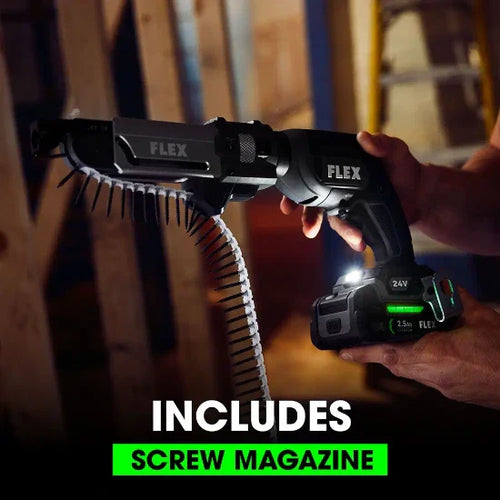 Load image into Gallery viewer, FLEX FX1611-Z Drywall Screw Gun With Magazine Attachment
