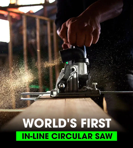 FLEX FX2131A-Z 6-1/2" In-Line Circular Saw (Tool Only)