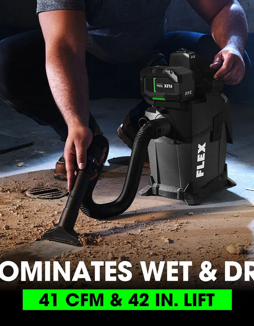 Load image into Gallery viewer, FLEX FX5221-Z 1.6 Gallon Wet/Dry Vacuum (Tool Only)
