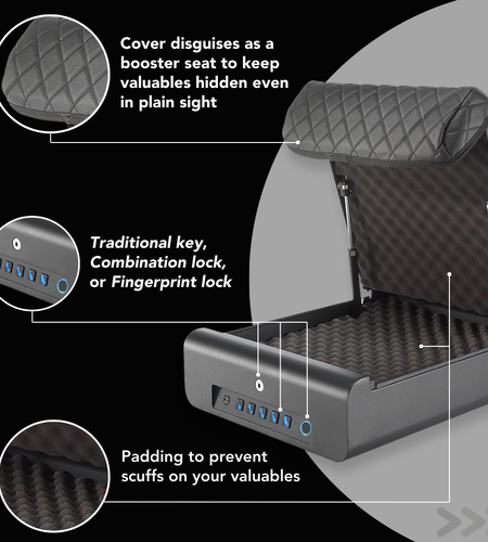 BoostedSafe Elite: Fingerprint, Key & Digital Combo